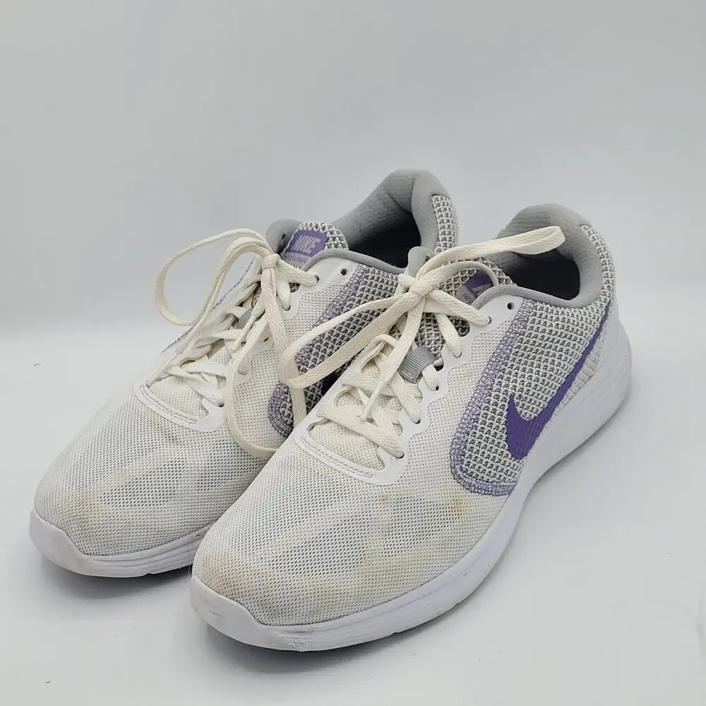 Nike Revolution 3 running white women's size 10